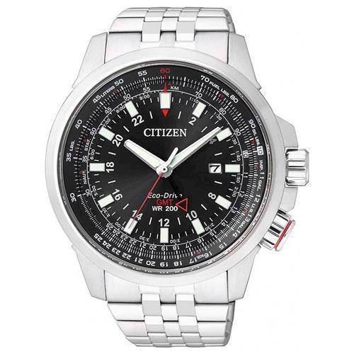 Image of rustfri stål Promaster quartz med Eco-Drive Herre ur fra Citizen